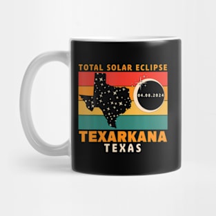 Texarkana Texas Total Solar Eclipse 2024 Mug